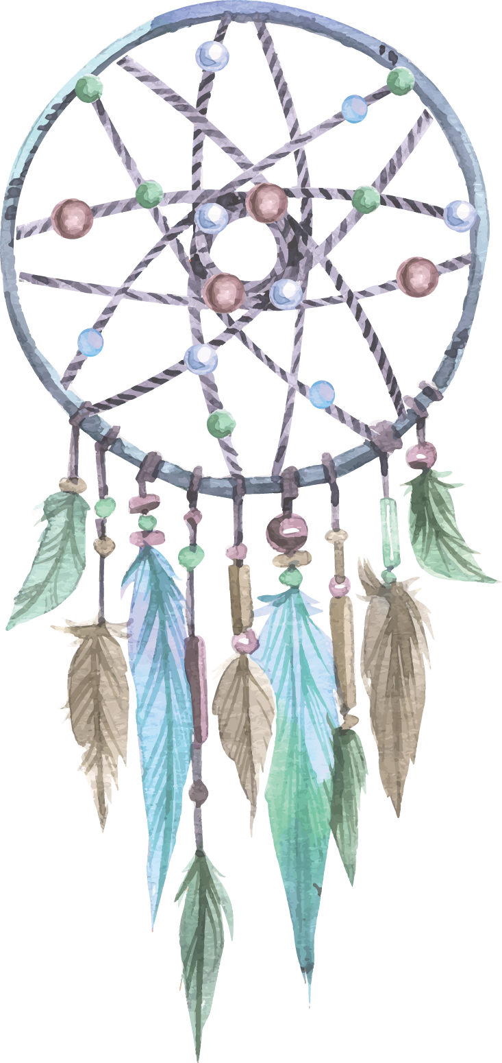 Dreamcatcher Painted Craft Invitation Birthday Vector Wedding PNG Image