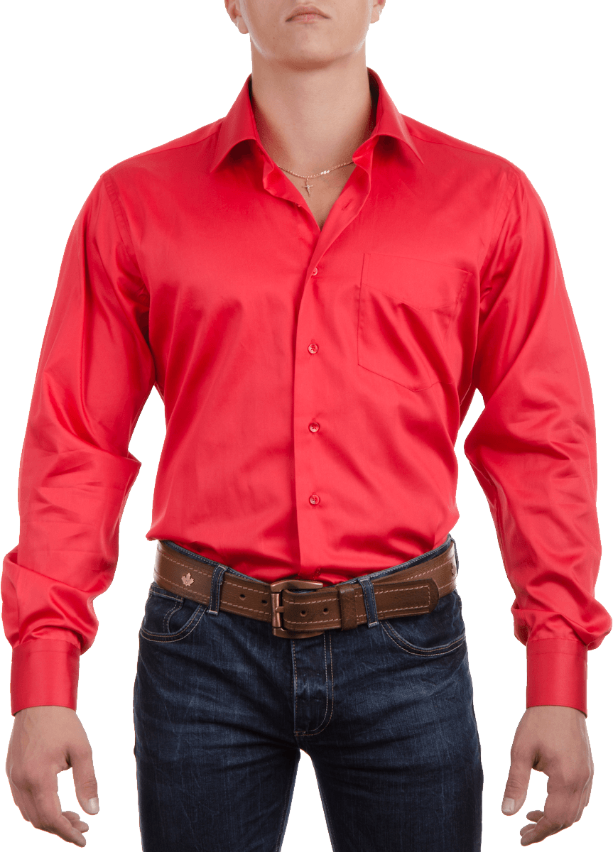 Red Dress Shirt Png Image PNG Image