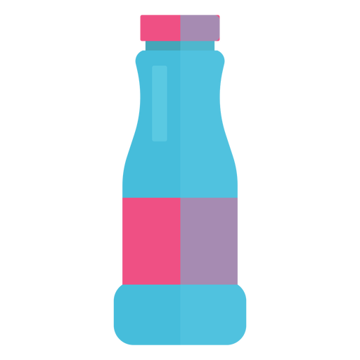 Blue Glass Water Bottle PNG File HD PNG Image