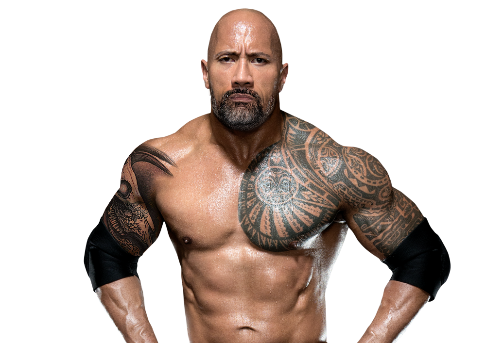 Body Abs Dwayne Johnson Free Clipart HD PNG Image