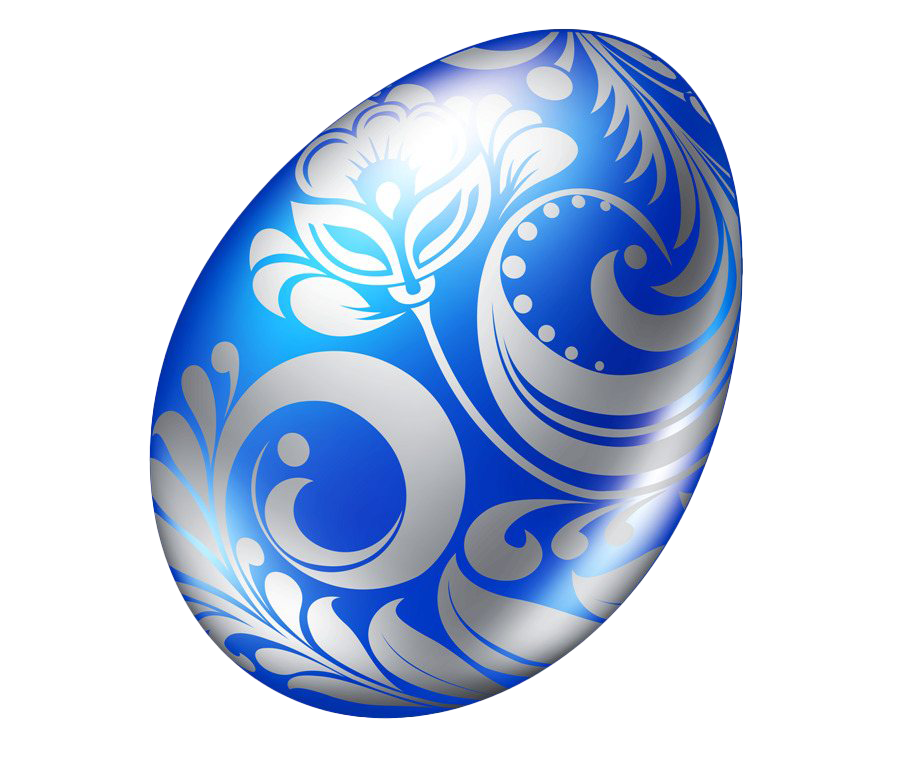 Blue Egg Easter HD Image Free PNG Image