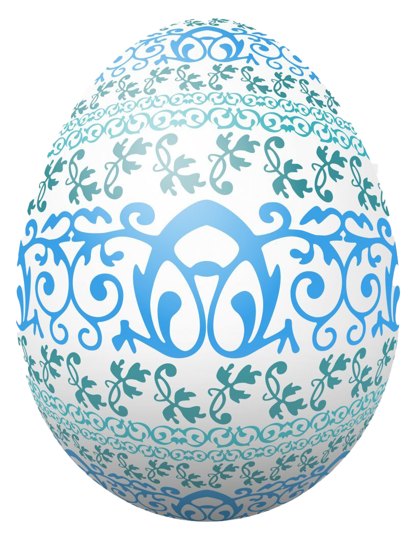 Blue Egg Easter Picture Free Clipart HQ PNG Image
