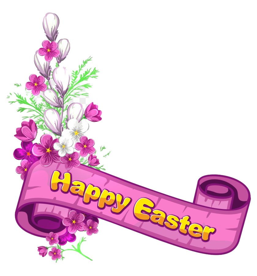 Banner Easter HD Image Free PNG Image