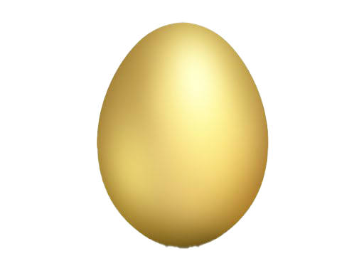 Golden Easter Egg Free PNG HQ PNG Image