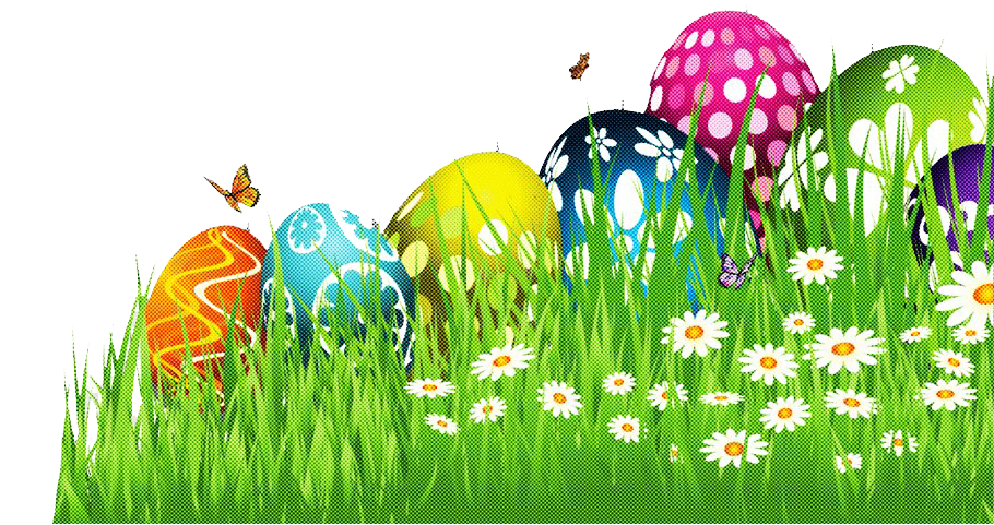 Egg Grass Easter PNG Download Free PNG Image