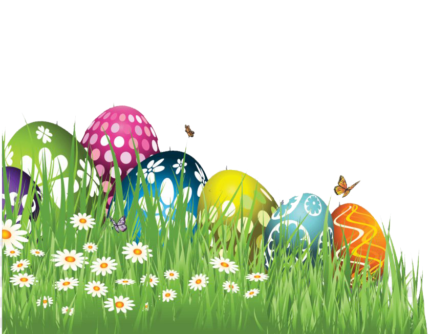 Egg Grass Easter Picture PNG File HD PNG Image