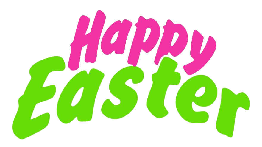 Text Easter Happy HQ Image Free PNG Image