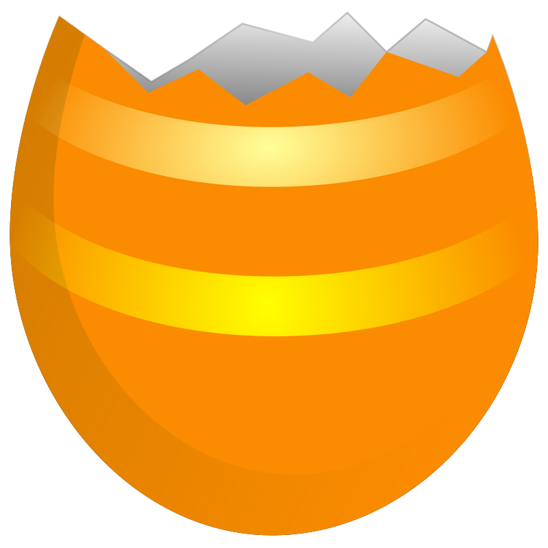 Orange Egg Easter Download Free Image PNG Image