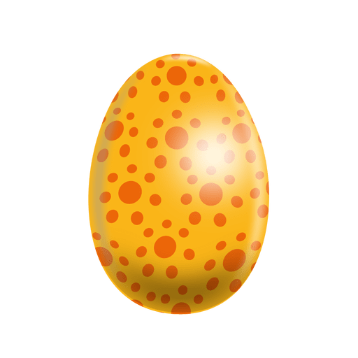 Orange Egg Easter Free Transparent Image HD PNG Image