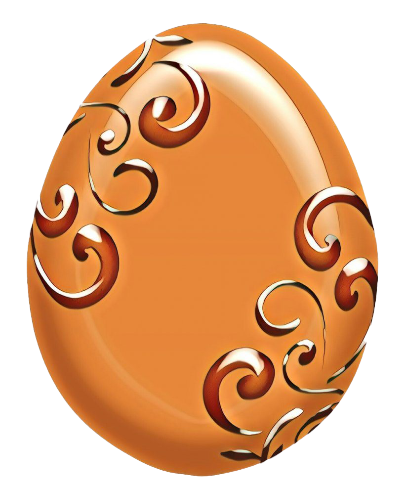 Orange Egg Easter Picture Free Photo PNG Image