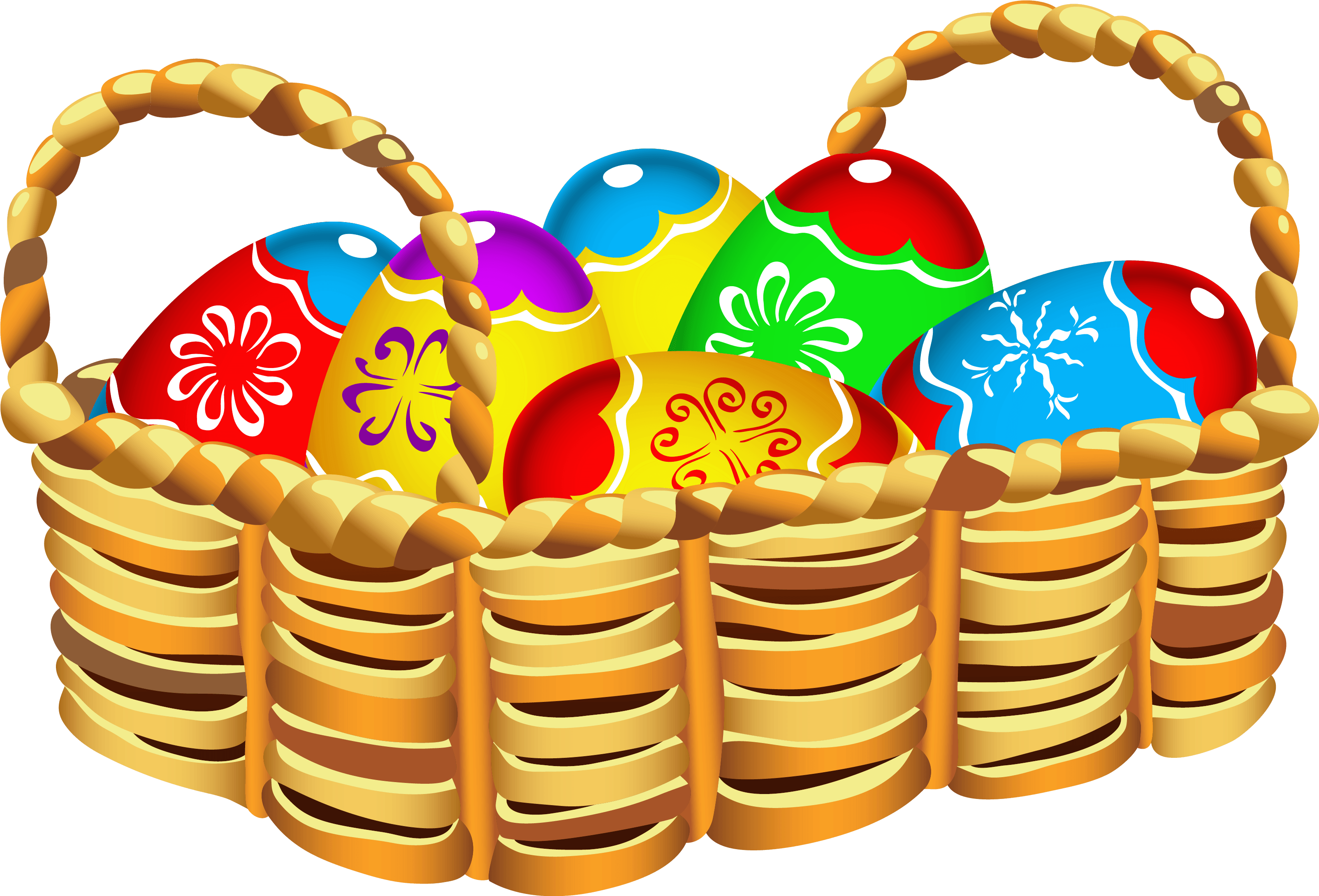 Basket Egg Easter Download Free Image PNG Image