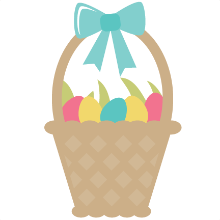Easter Basket Picture PNG Image