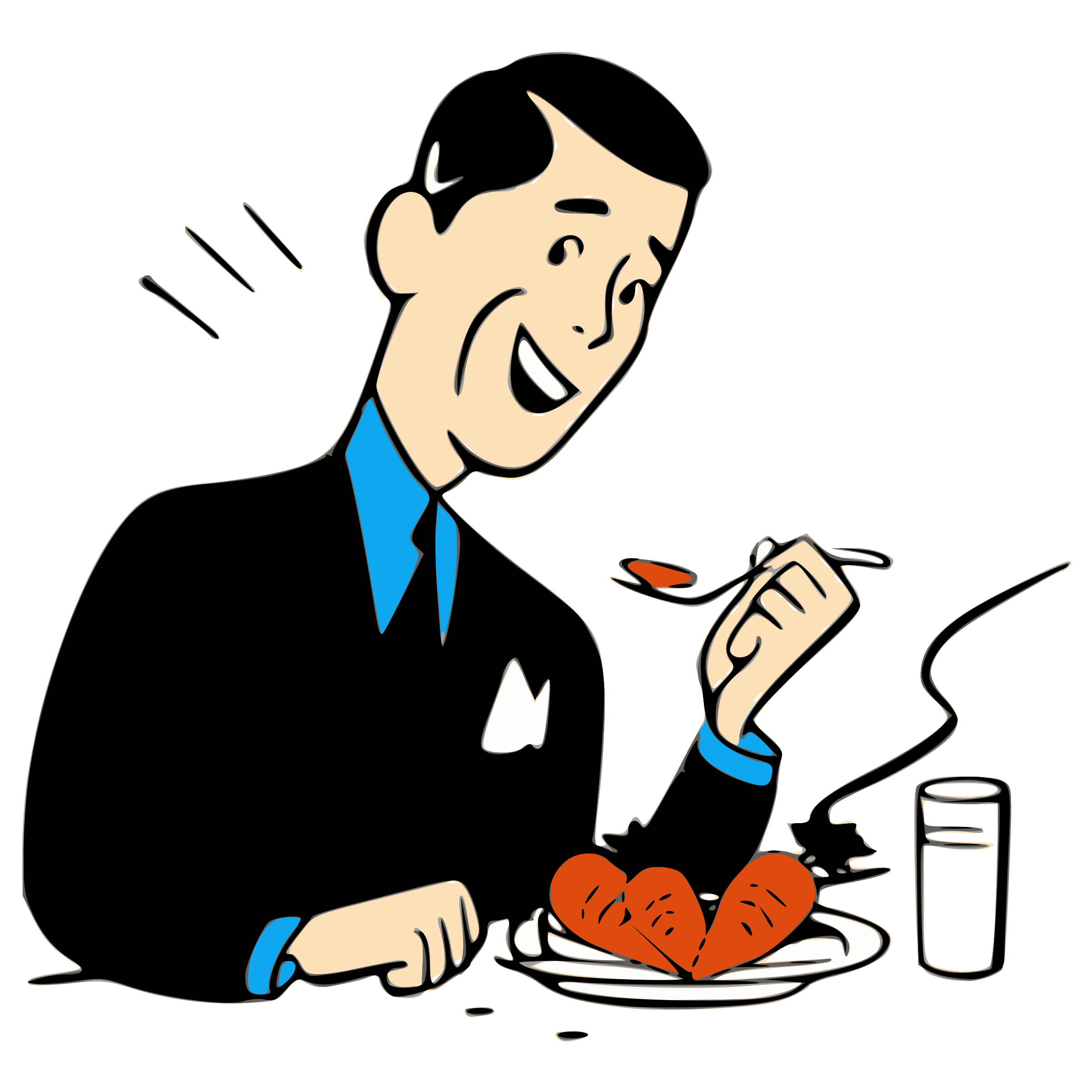 Food Eating Free Transparent Image HQ PNG Image