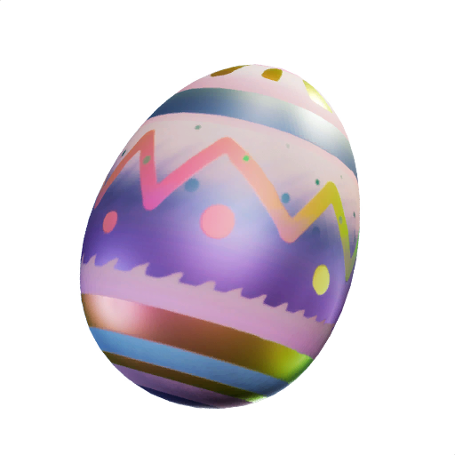 Purple Egg Eggshell Royale Fortnite Battle Easter PNG Image
