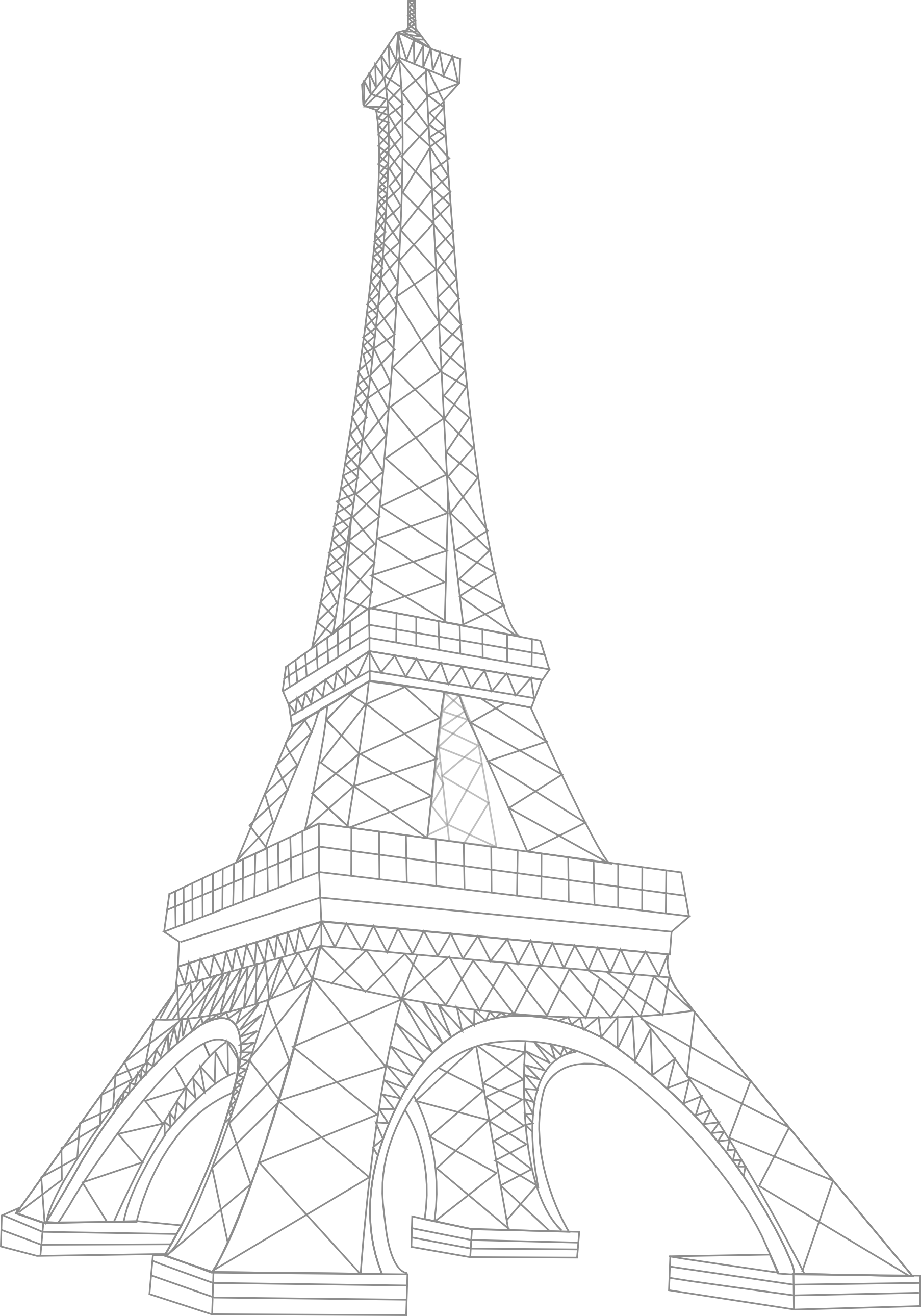Eiffel Tower Transparent PNG Image