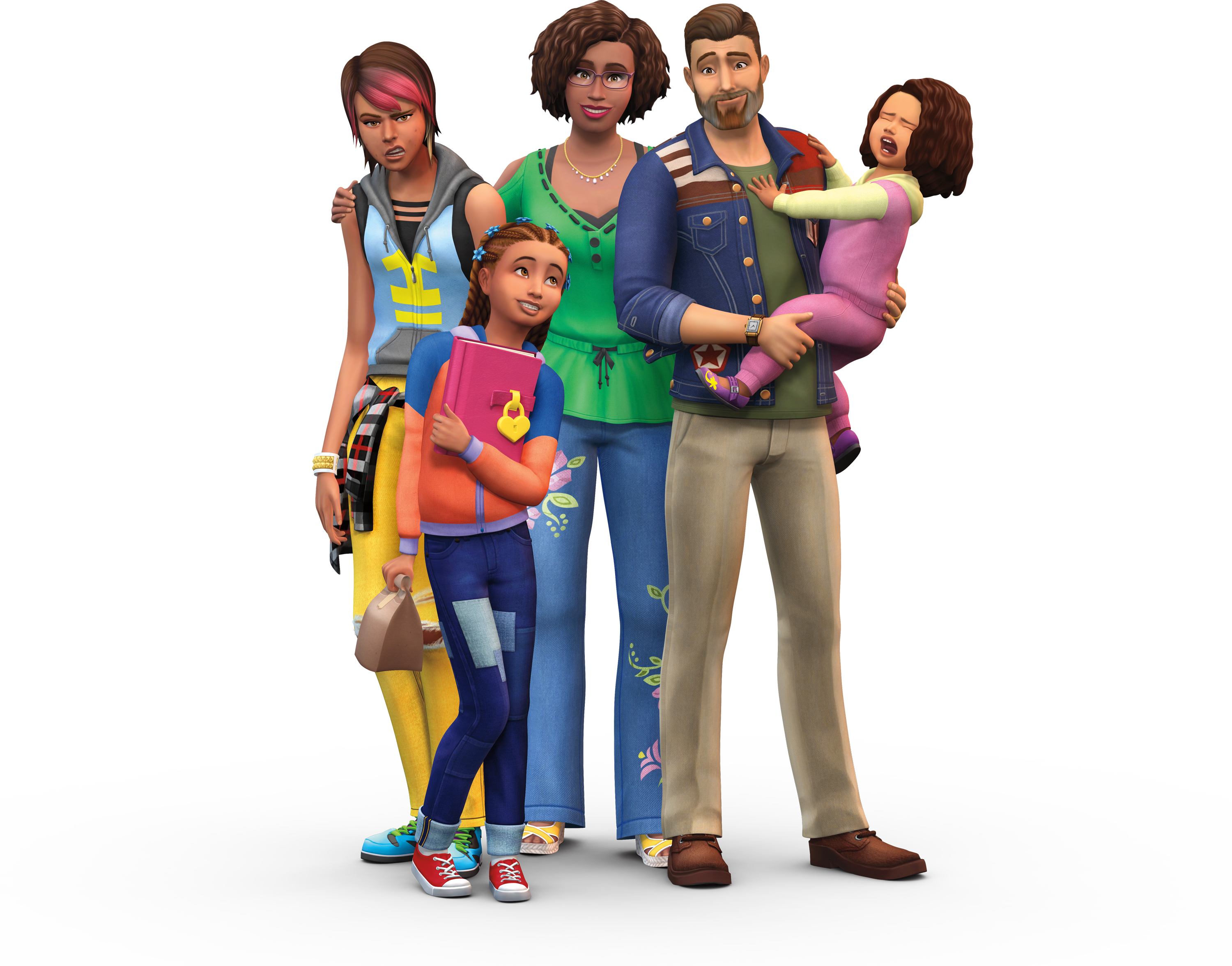 Sims Shoulder Outdoor Human Parenthood Pets Behavior PNG Image