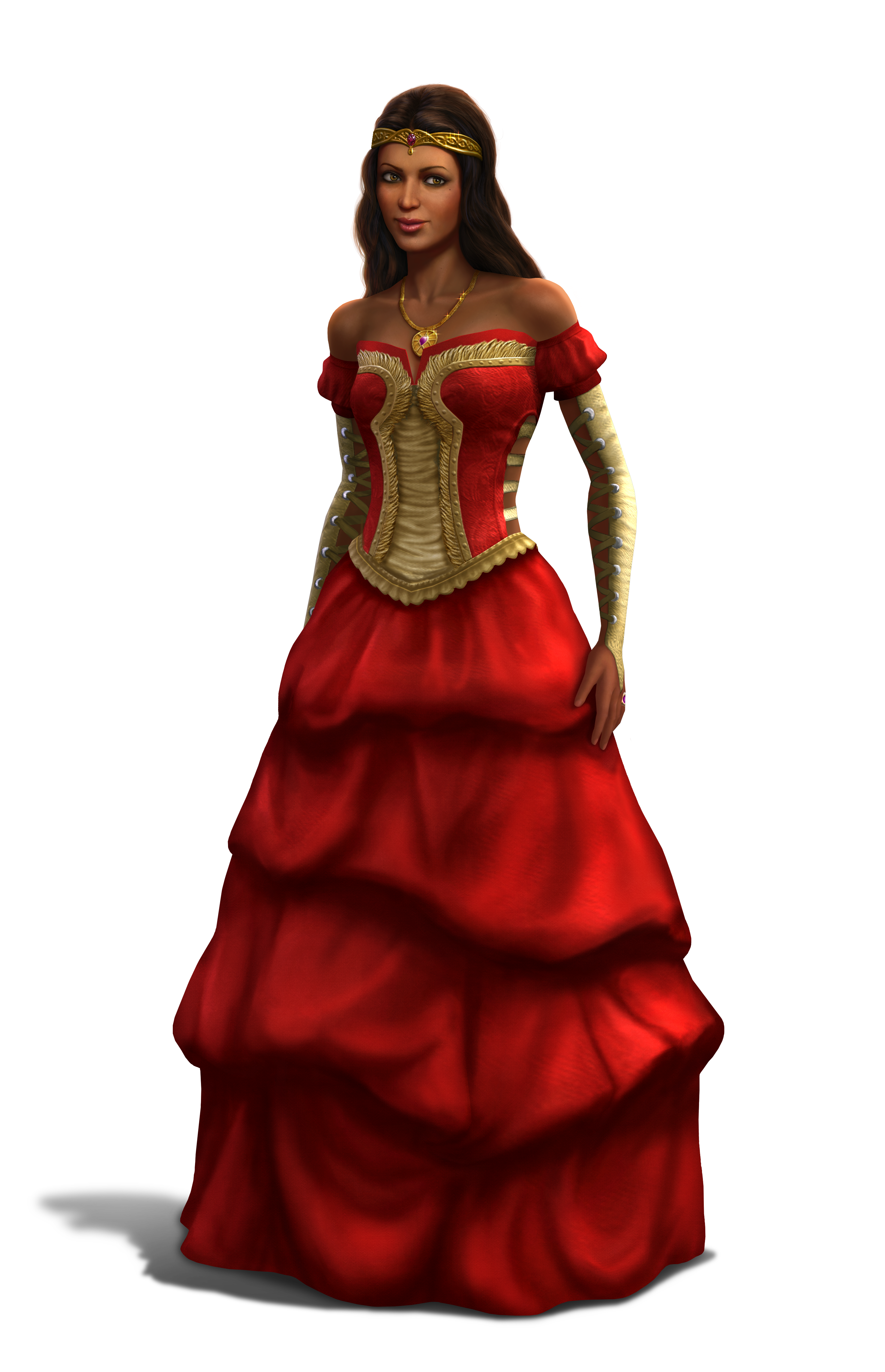 Sims And Medieval Gown Design Costume Nobles PNG Image