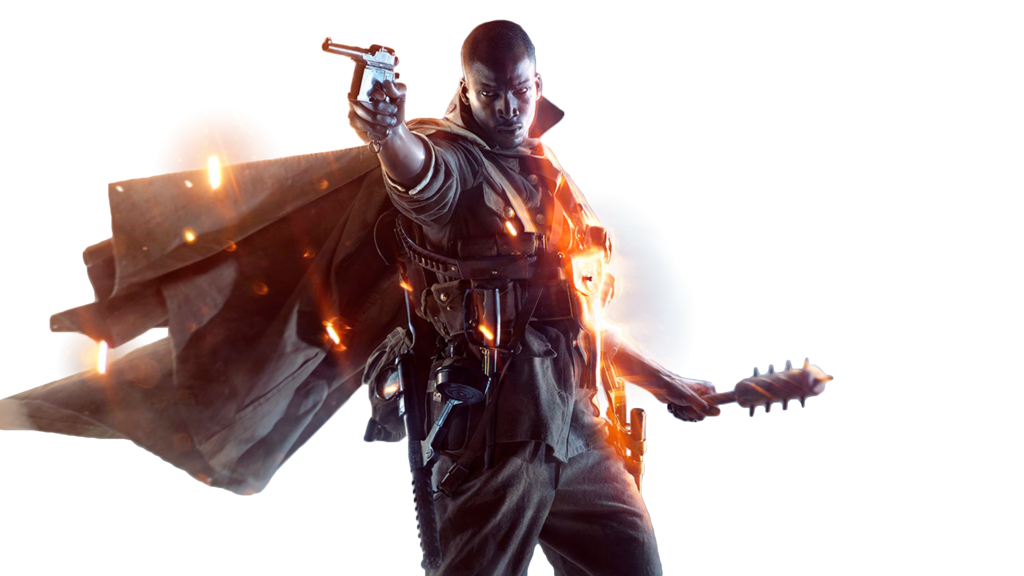 Battlefield Figure Shall 1942 Company Mercenary Bad PNG Image