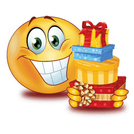 Party Birthday Hard Emoji Free Clipart HD PNG Image