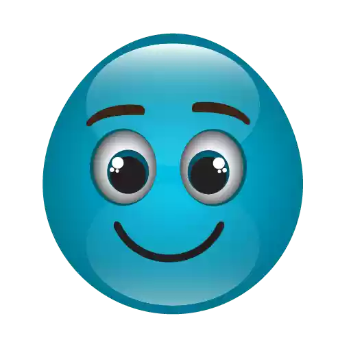 Blue Cute Emoji Download Free Image PNG Image