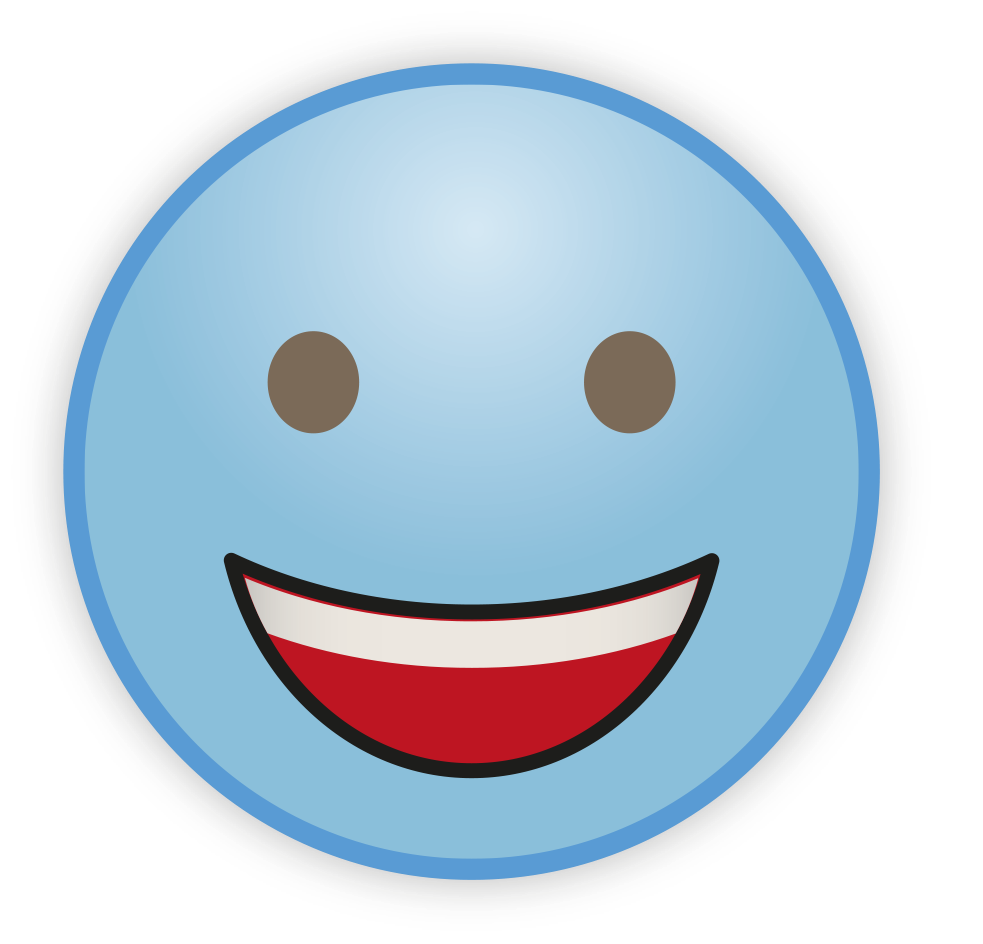 Blue Cute Sky Emoji Free Download Image PNG Image