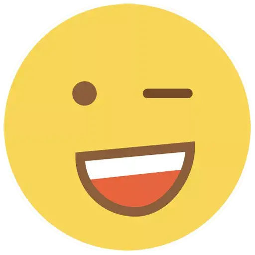 Flat Circle Pic Emoji Download HQ PNG Image