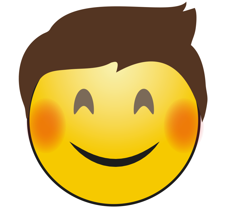 Funny Emoji Boy Free Clipart HQ PNG Image