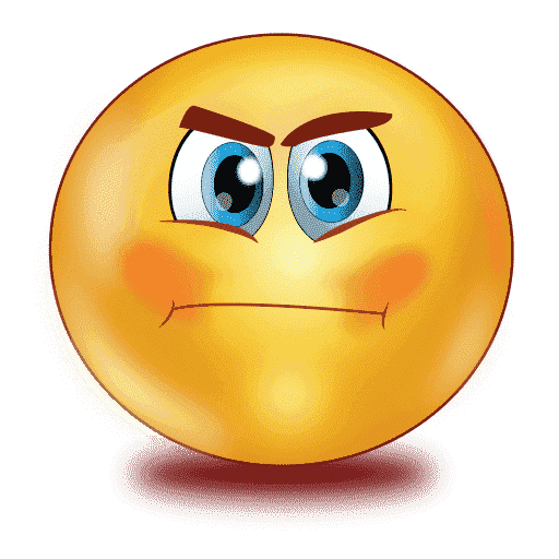 Gradient Angry Emoji Free PNG HQ PNG Image