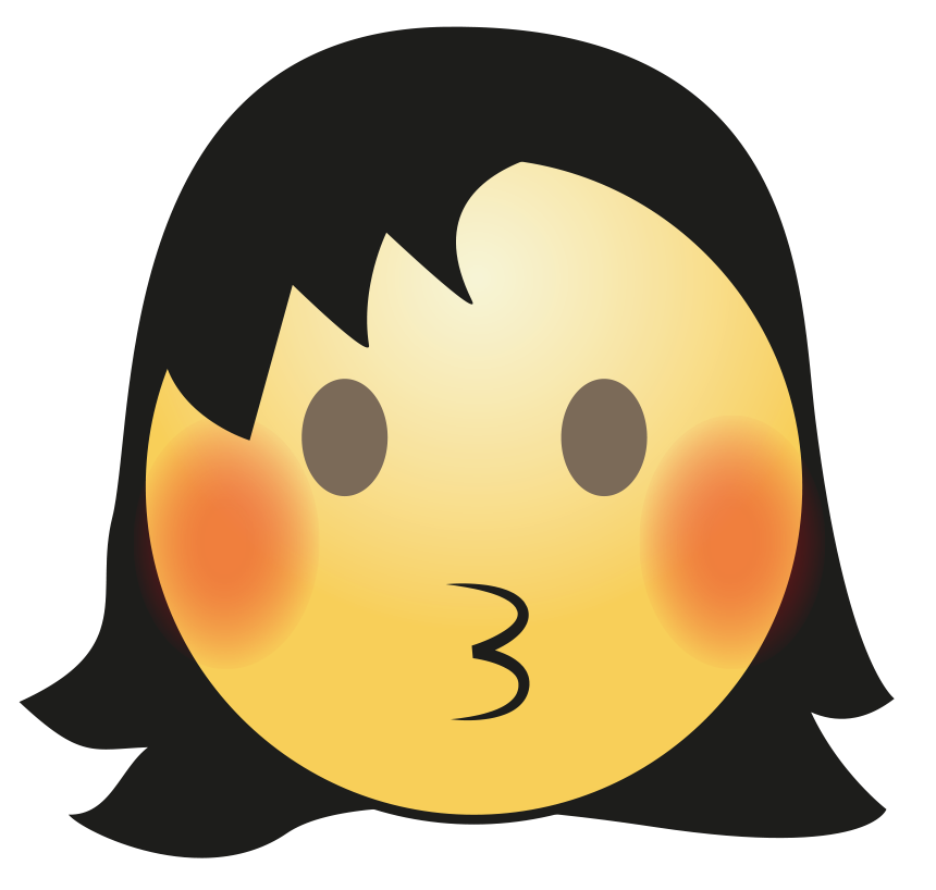 Hair Girl Emoji Free Download Image PNG Image