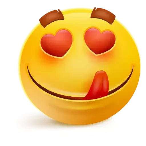 Heart Eyes Pic Emoji PNG File HD PNG Image