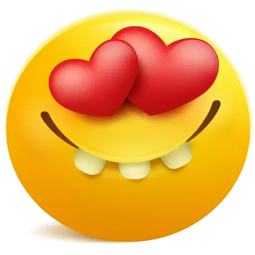 Heart Eyes Picture Emoji Download HD PNG Image