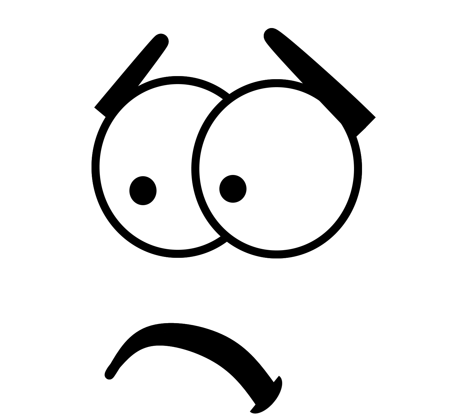 Emoji Art Outline Face Download HQ PNG Image