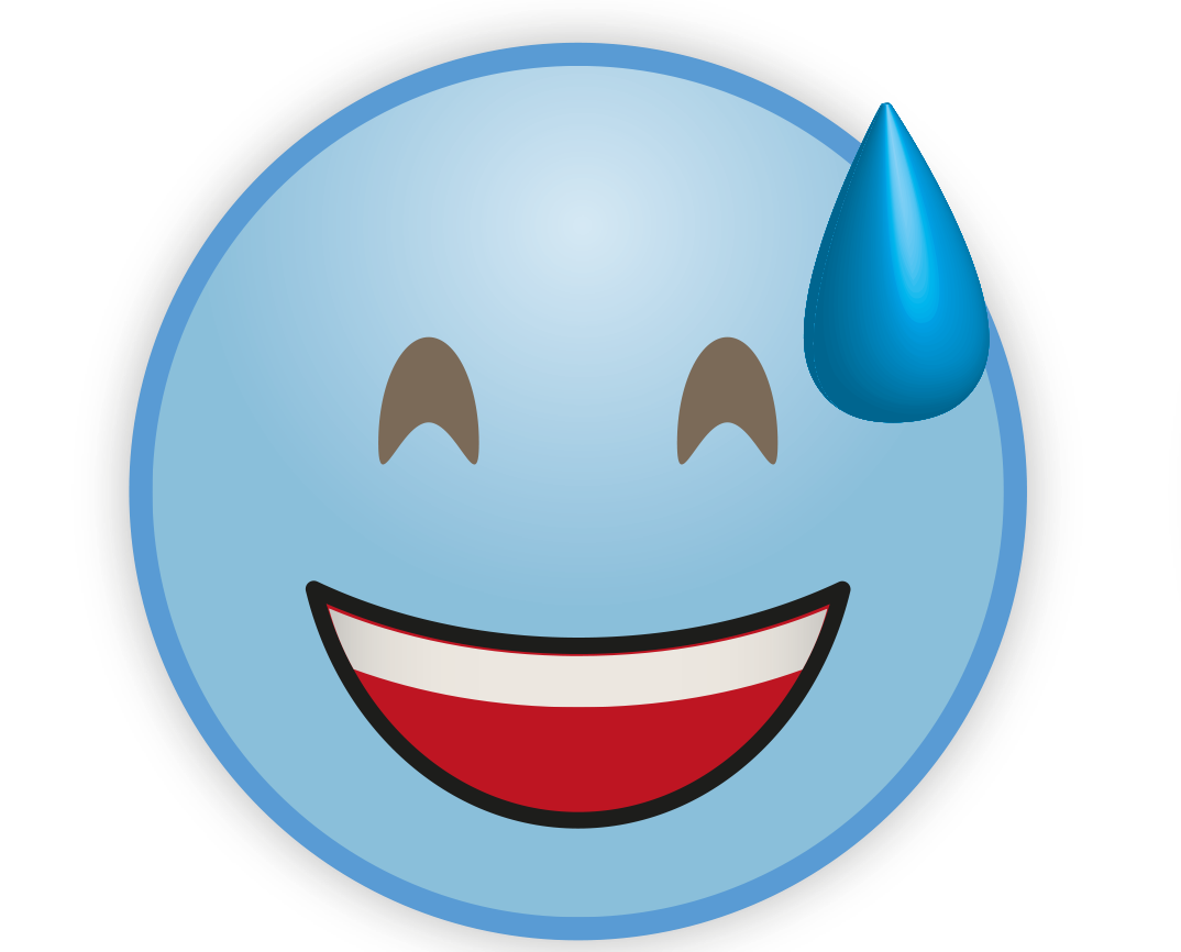 Blue Sky Emoji HQ Image Free PNG Image