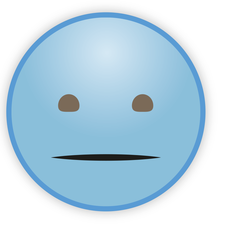 Blue Sky Emoji Free Photo PNG Image