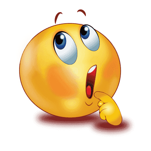 Thinking Picture Emoji Free PNG HQ PNG Image