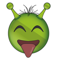 Alien Emoji Face Download HQ