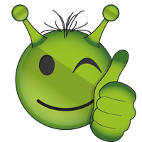 Alien Emoji Face Free Clipart HD