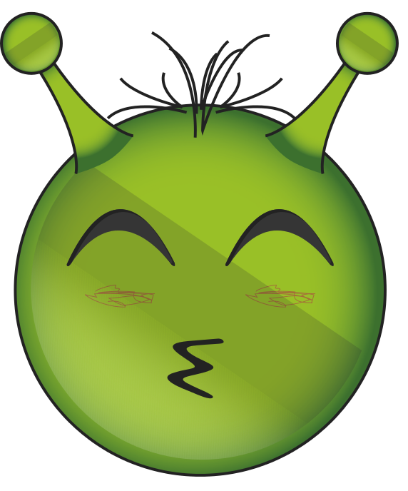 Alien Emoji Face Free HQ Image PNG Image