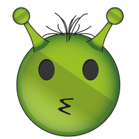 Alien Picture Emoji Face Free Clipart HD