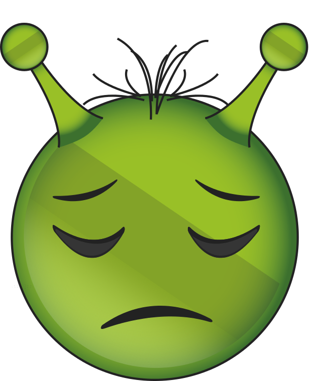 Alien Emoji Face Download HD PNG Image
