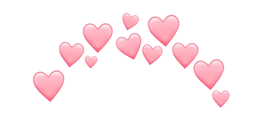 Pink Heart Emoji PNG Free Photo PNG Image