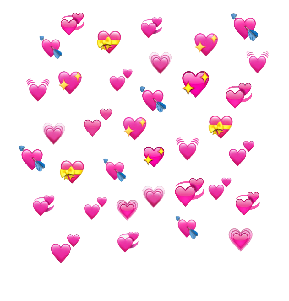 Pink Heart Emoji Free Download Image PNG Image