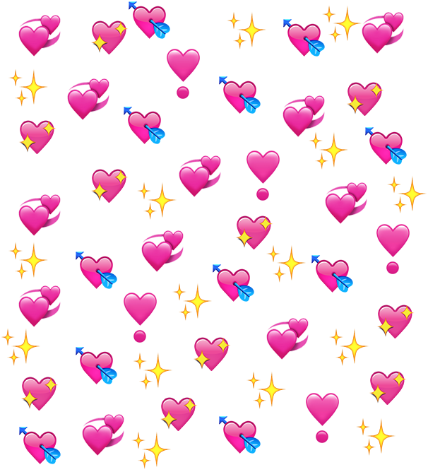 Pink Heart Emoji Free Transparent Image HQ PNG Image