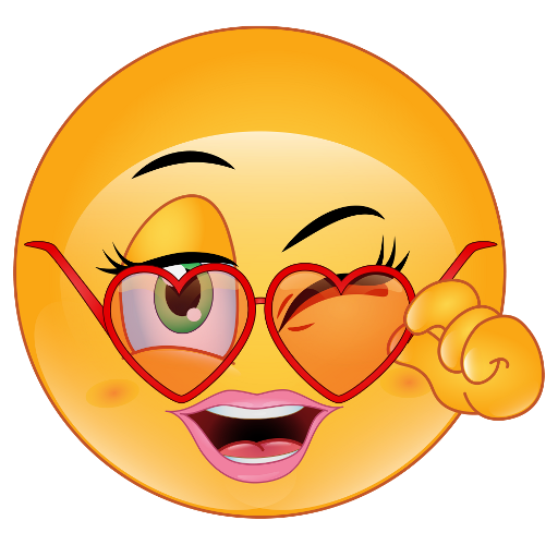 Download Emoticon Flirty Smiley Love Flirting Emoji HQ PNG Image FreePNGImg...