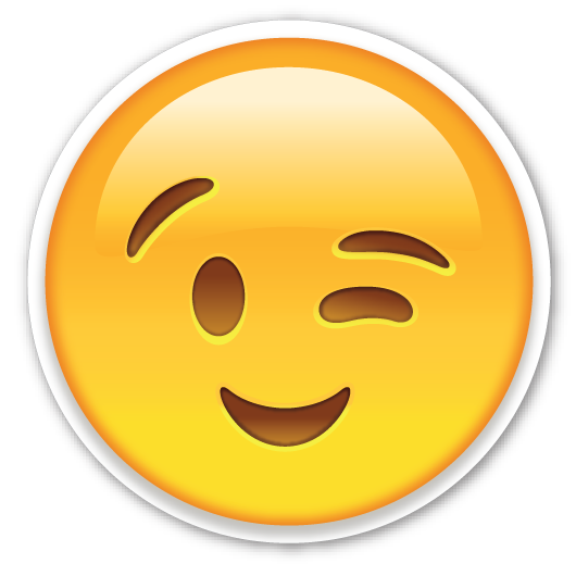 Wink Smiley Crying Emoji Free Transparent Image HQ PNG Image