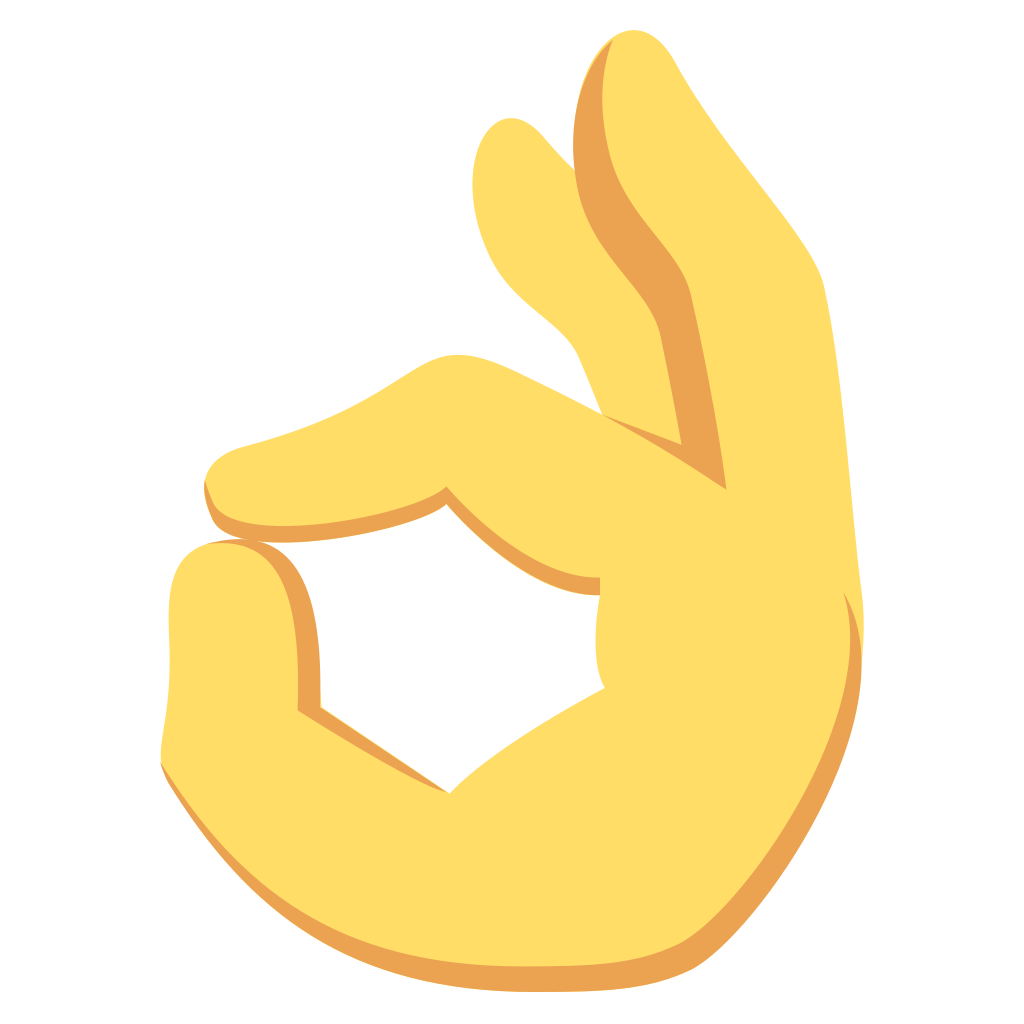 Meaning Emoji Ok Emojipedia Hand Free Clipart HQ PNG Image