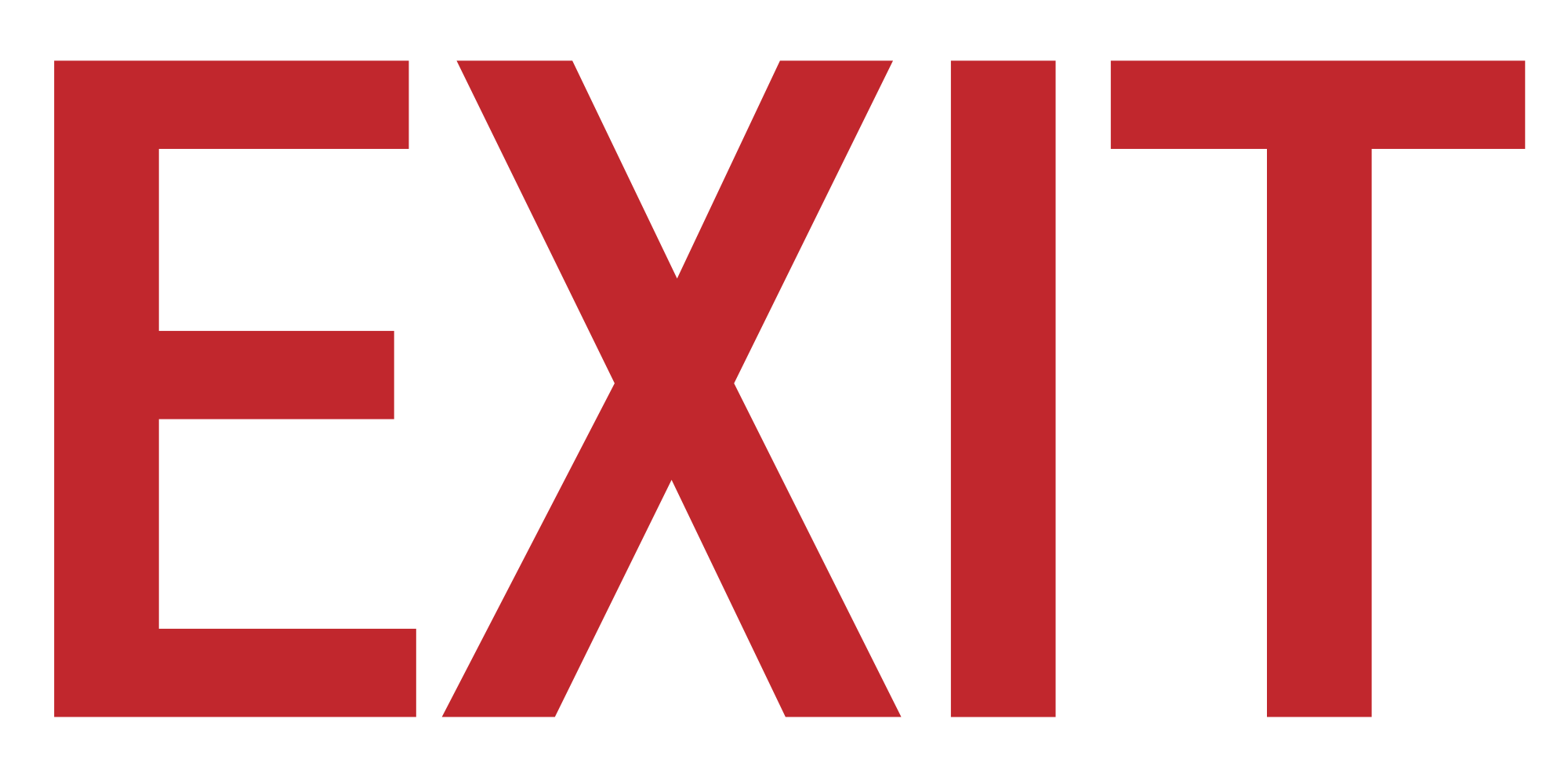 Exit Picture PNG Image