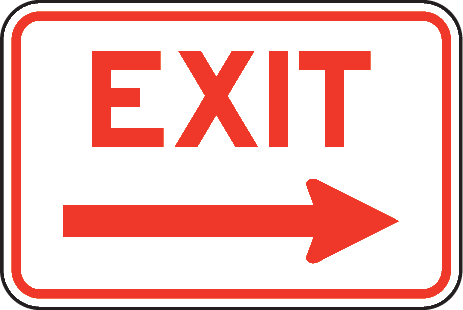Exit Free Png Image PNG Image