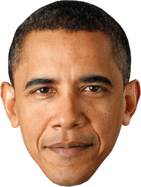 Barak Obama Face Png Image PNG Image