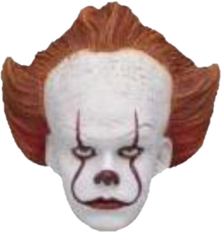 Face Pennywise Free Clipart HD PNG Image